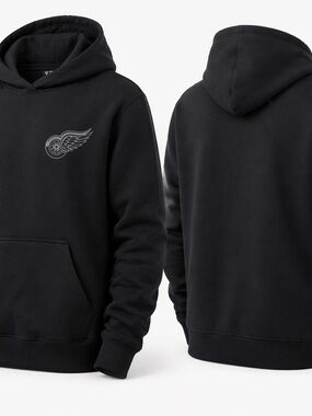 Fanatics LevelWear Detroit RedWings Youth Hoodie Size 10/12 NWT